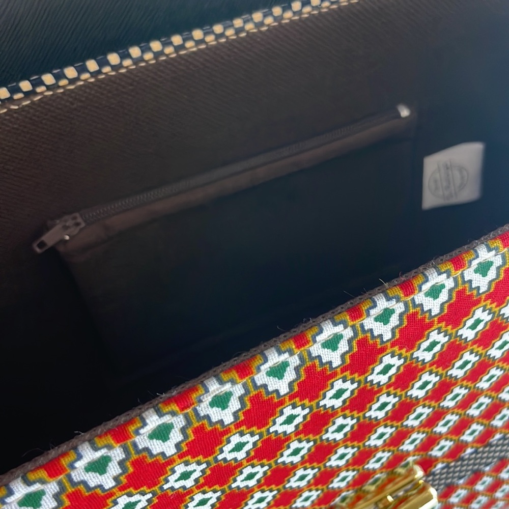 New Fabric Pattern Fashion Trendy Briefcase And B… - image 4